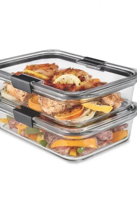 Stackable Glass Food Storage Containers With Lids
