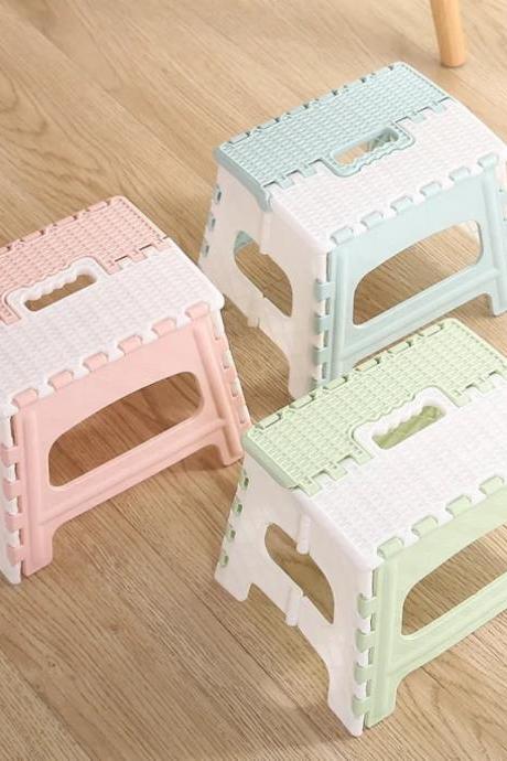 Portable Folding Plastic Step Stool For Kids And Adults