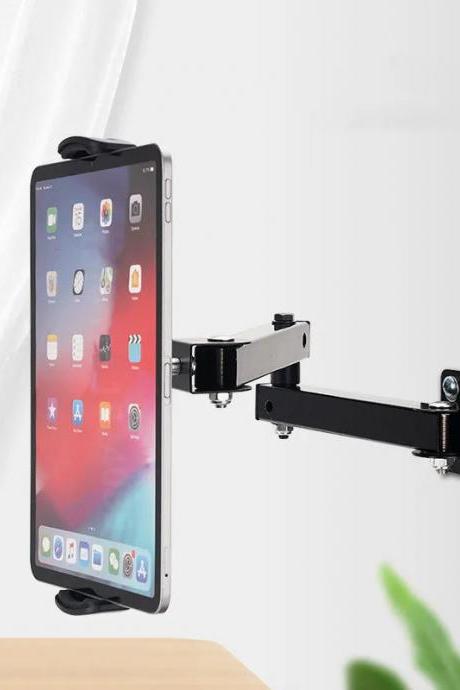 Adjustable Wall Mount Tablet Holder With Articulating Arm
