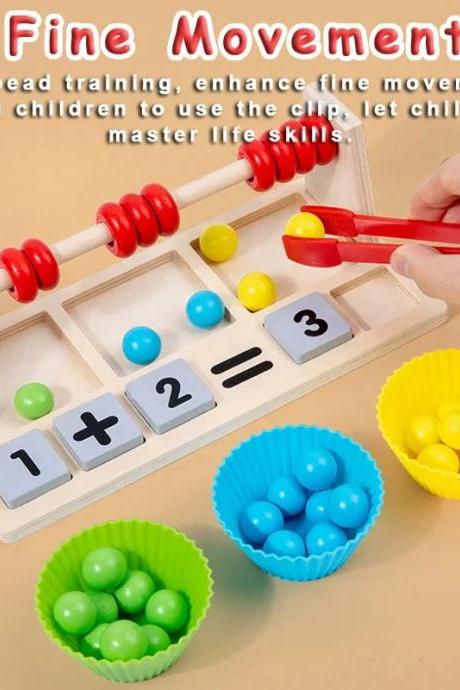 Kids Educational Math And Fine Motor Skills Toy
