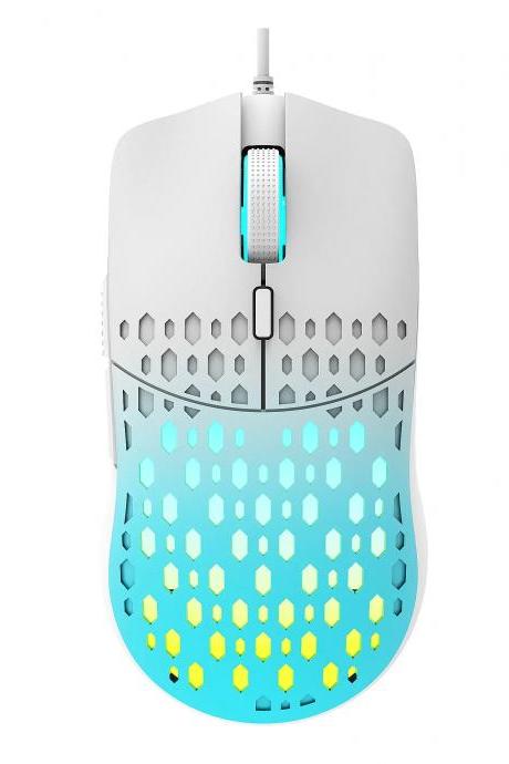 Rgb Lightweight Honeycomb Design Gaming Mouse Wired