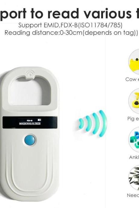 Universal Rfid Tag Reader For Livestock Management 30cm