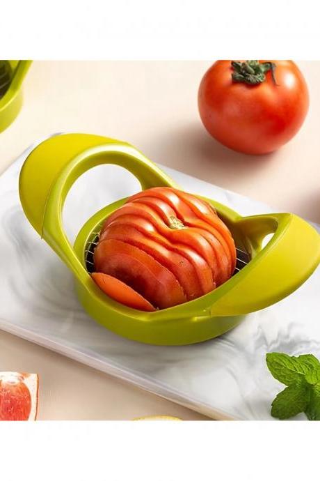 Handy Green Tomato Slicer Cutter Kitchen Gadget Tool