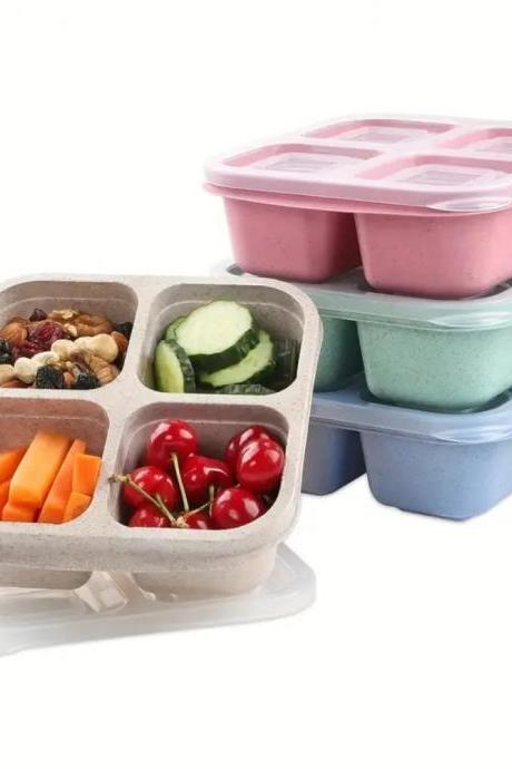 Reusable 3-compartment Meal Prep Containers Set