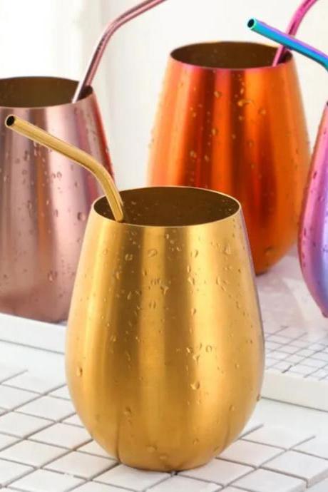Stainless Steel Insulated Colored Moscow Mule Mug