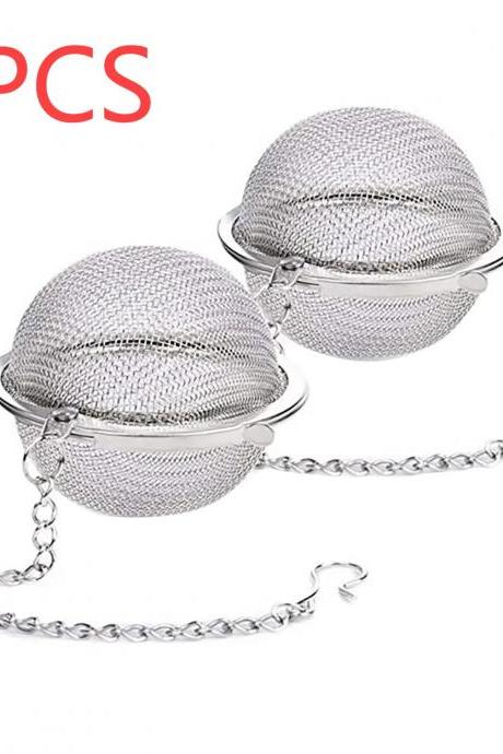 Stainless Steel Mesh Tea Infuser Balls, 2-piece Set