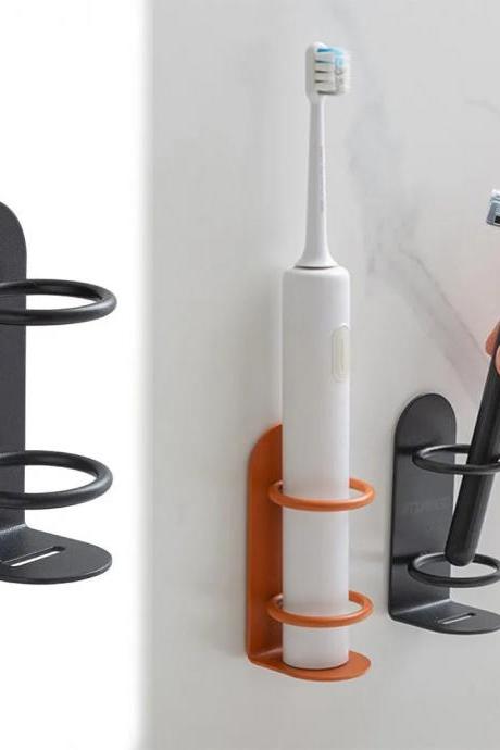 Wall-mounted Toothbrush And Razor Holder Organizer Set