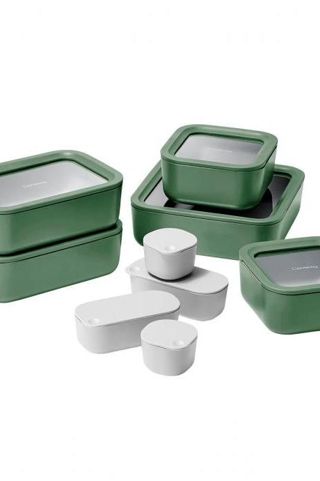8-piece Green Airtight Food Storage Container Set