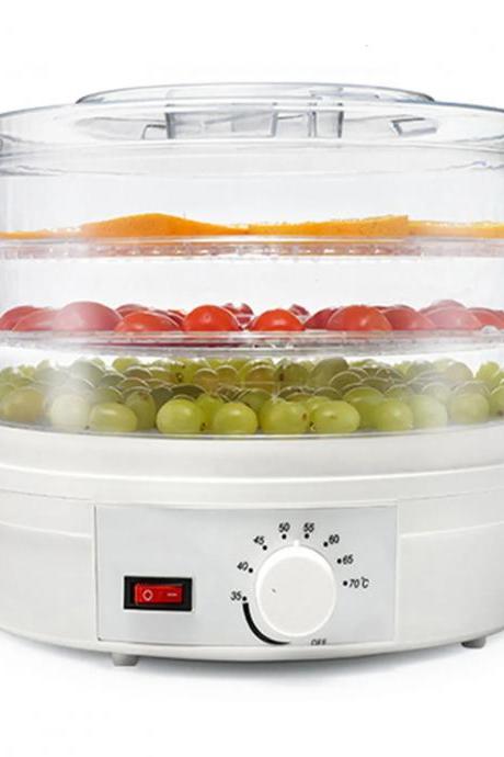 Electric Food Dehydrator Machine With Adjustable Timer Control