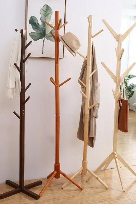 Modern Wooden Tree Branch Coat Stand Rack