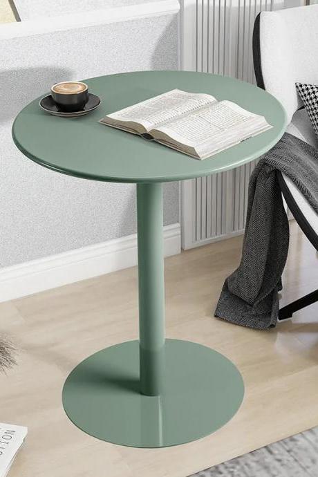Modern Round Green Side Table For Living Room