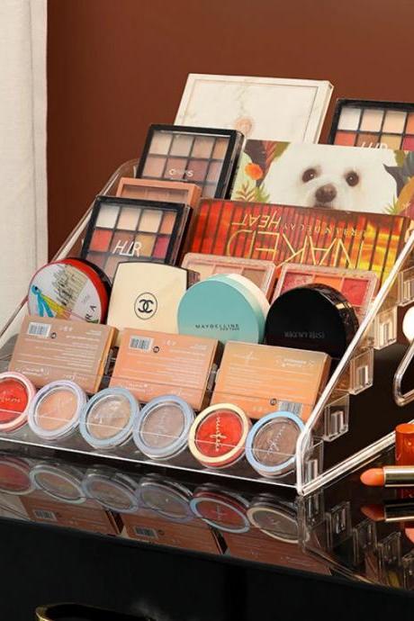 Acrylic Makeup Organizer Cosmetic Storage Display Case Holder