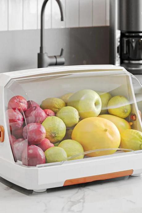 Modern Countertop Transparent Fruit Storage Freshness Preserver Box