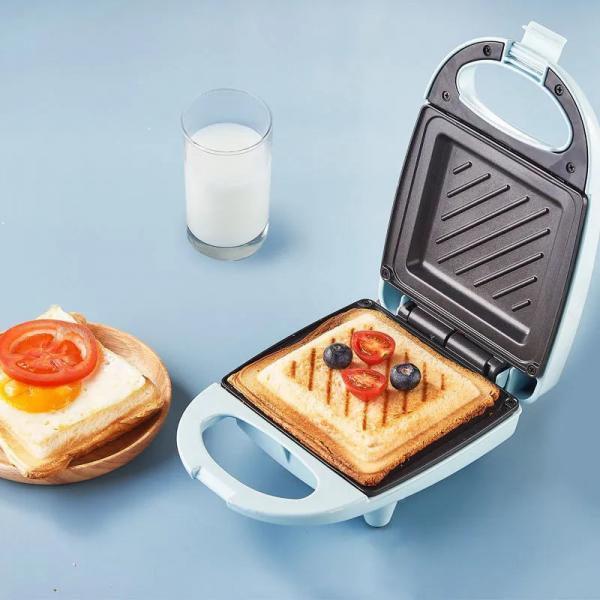 Compact Non-Stick Electric Sandwich Grill Maker