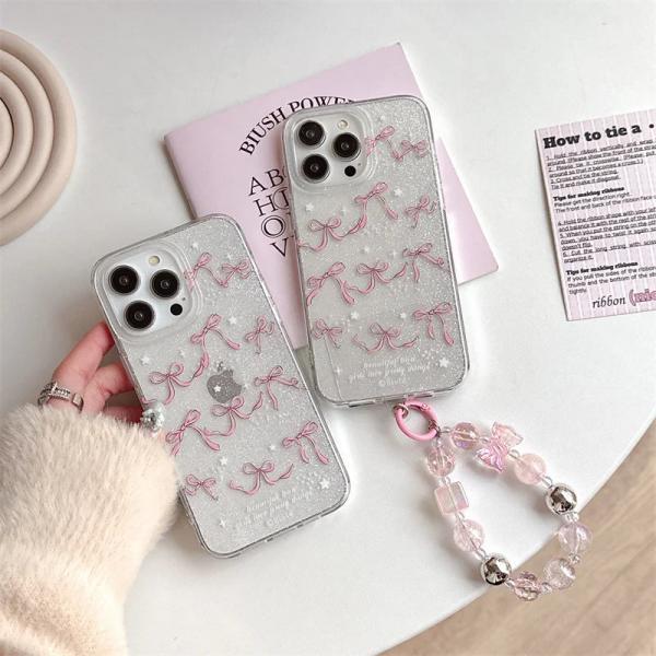 iPhoneアクセサリー RoseMuse quilting iPhone case ivory