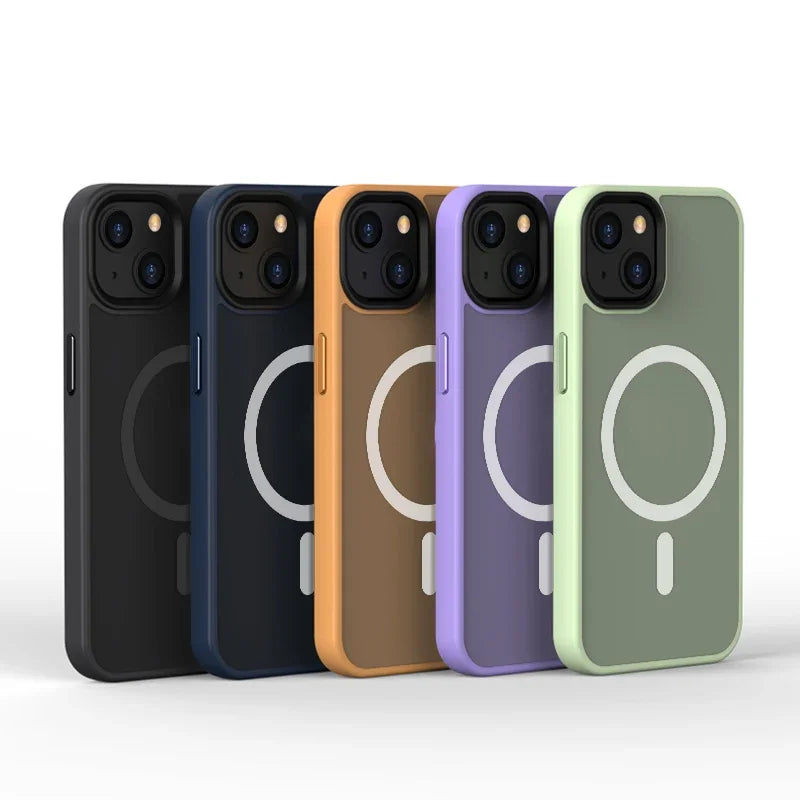 Magsafe Compatible Silicone Iphone 13 Case Collection on Luulla
