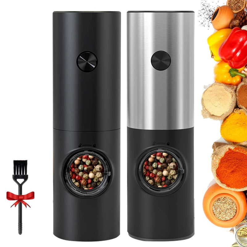 Electric Salt And Pepper Grinder Set Duo on Luulla