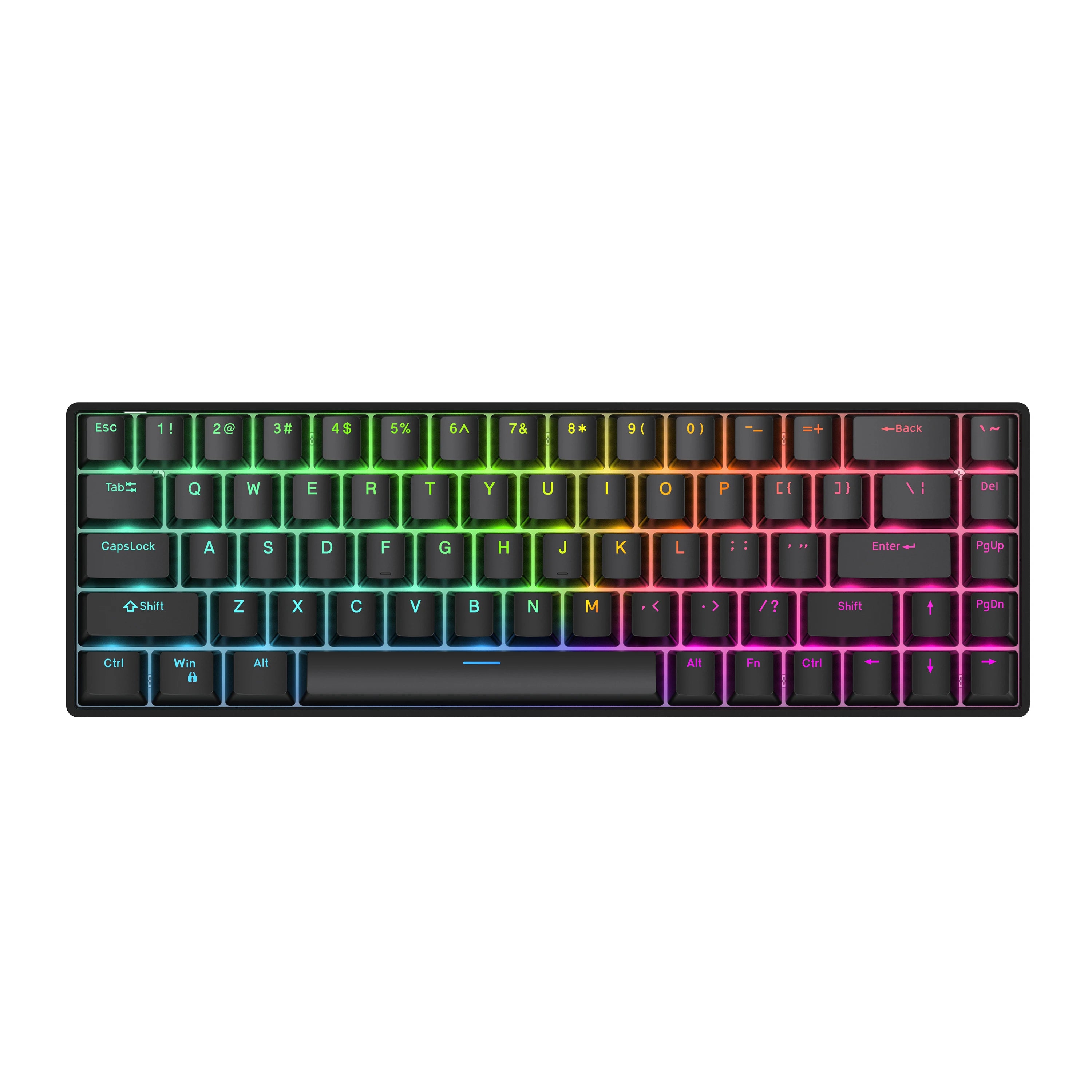 Compact Rgb Wireless Mechanical Keyboard With Backlight on Luulla