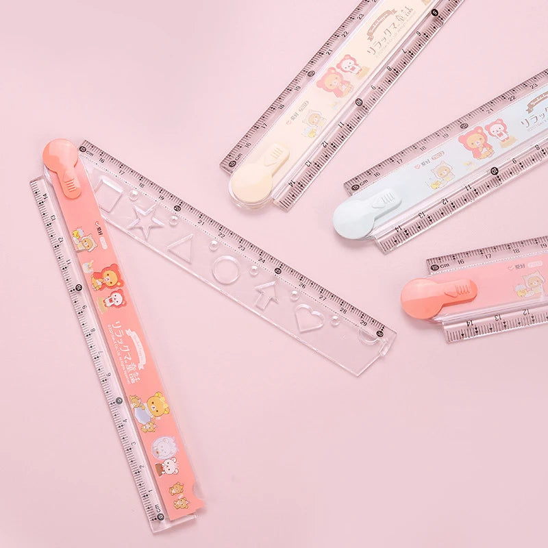 Durable Transparent Rulers With Cute Bear Designs on Luulla